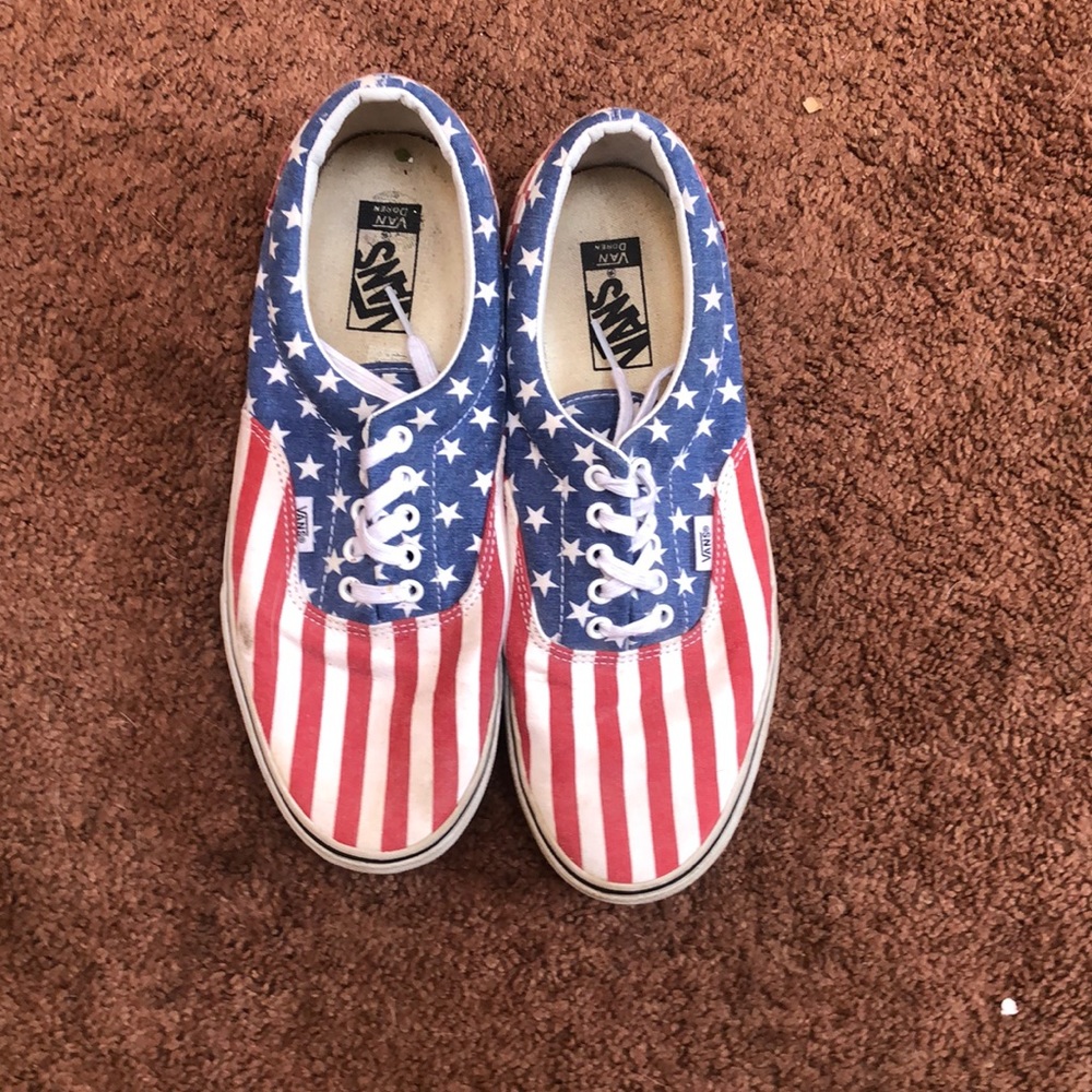 Vans American Flag shoes